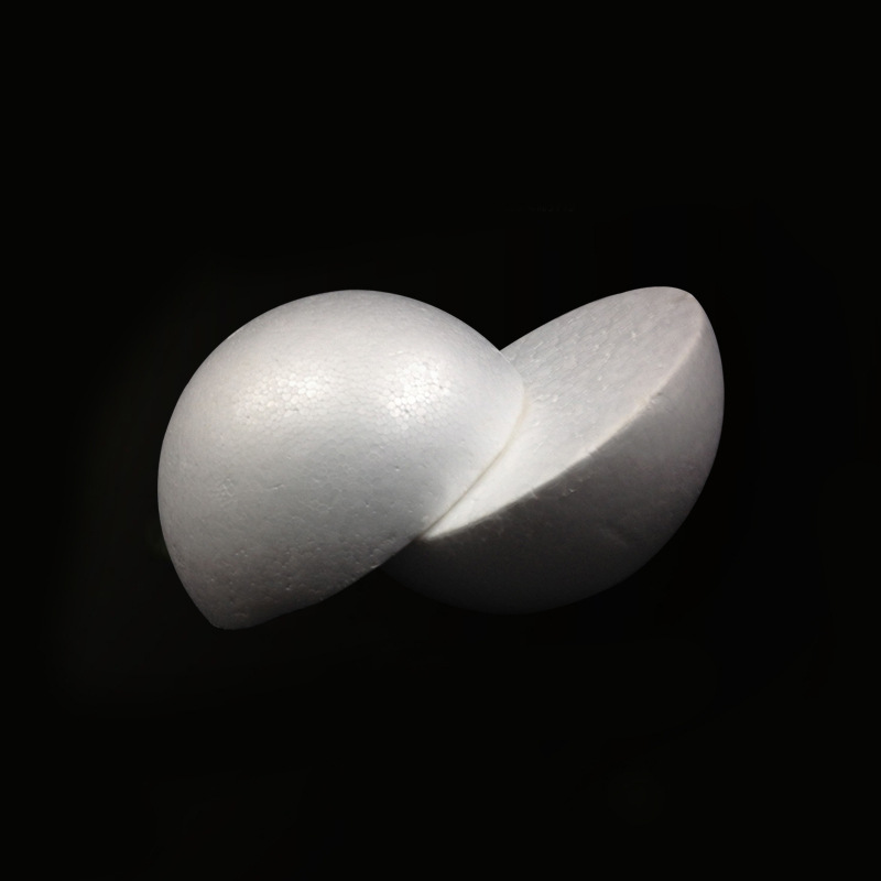 Foam Ball DIY Hemispheric Flower Arrangement Styrofoam White Semicircular Foam Wedding Decoration Kindergarten Half Solid