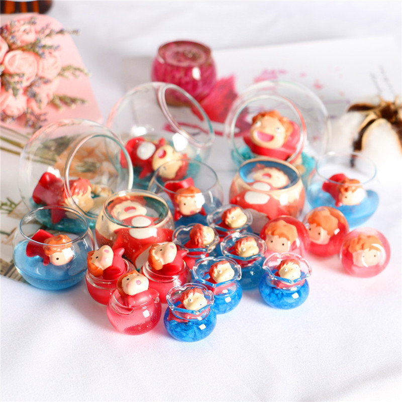 Интерьер в стиле Ins, аквариумные наклейки с золотыми рыбками, принцесса, девочка, украшения, микландшафт, креативный ландшафт, оптовая продажа