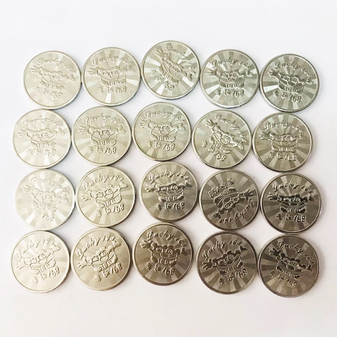 Factory wholesale doll machine game coins video game City game machine special game coins metal commemorative coins