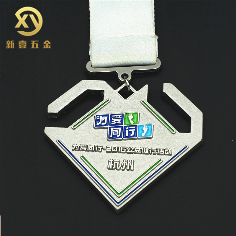 Customized Metal Medals for Marathon Races and Custom-Made Commemorative Medals for Sports Events and Events