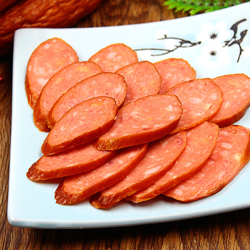 Northeast Aunt Harbin Style Red Sausage Northeast Russian Style Ready-To-Eat Sausage Northeast Specialty Snacks 130g