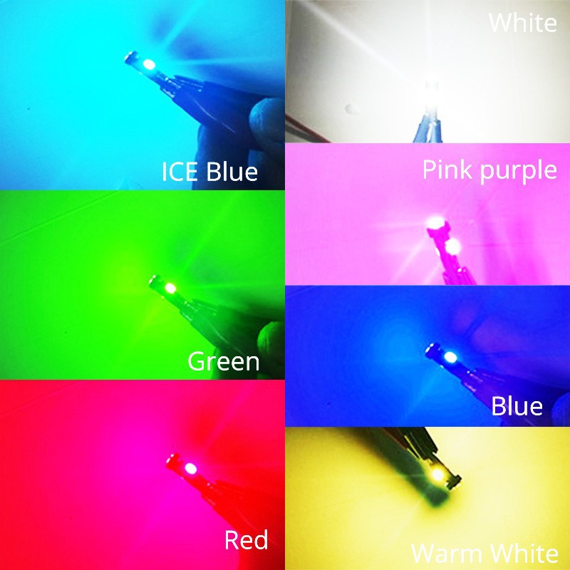 Car highlight T5 3030 3SMD instrument light air conditioning light gear light LED AliExpress Amazon