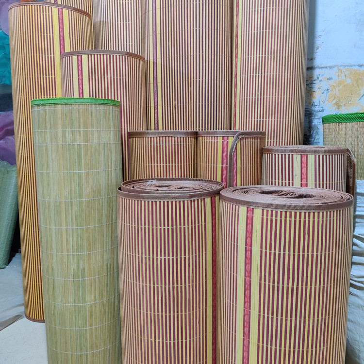 Student Dormitory Single Bed Bamboo Mat BRICS Bamboo Mat Migrant Workers' Dormitory Hotel Middle Youth Mat Summer Production