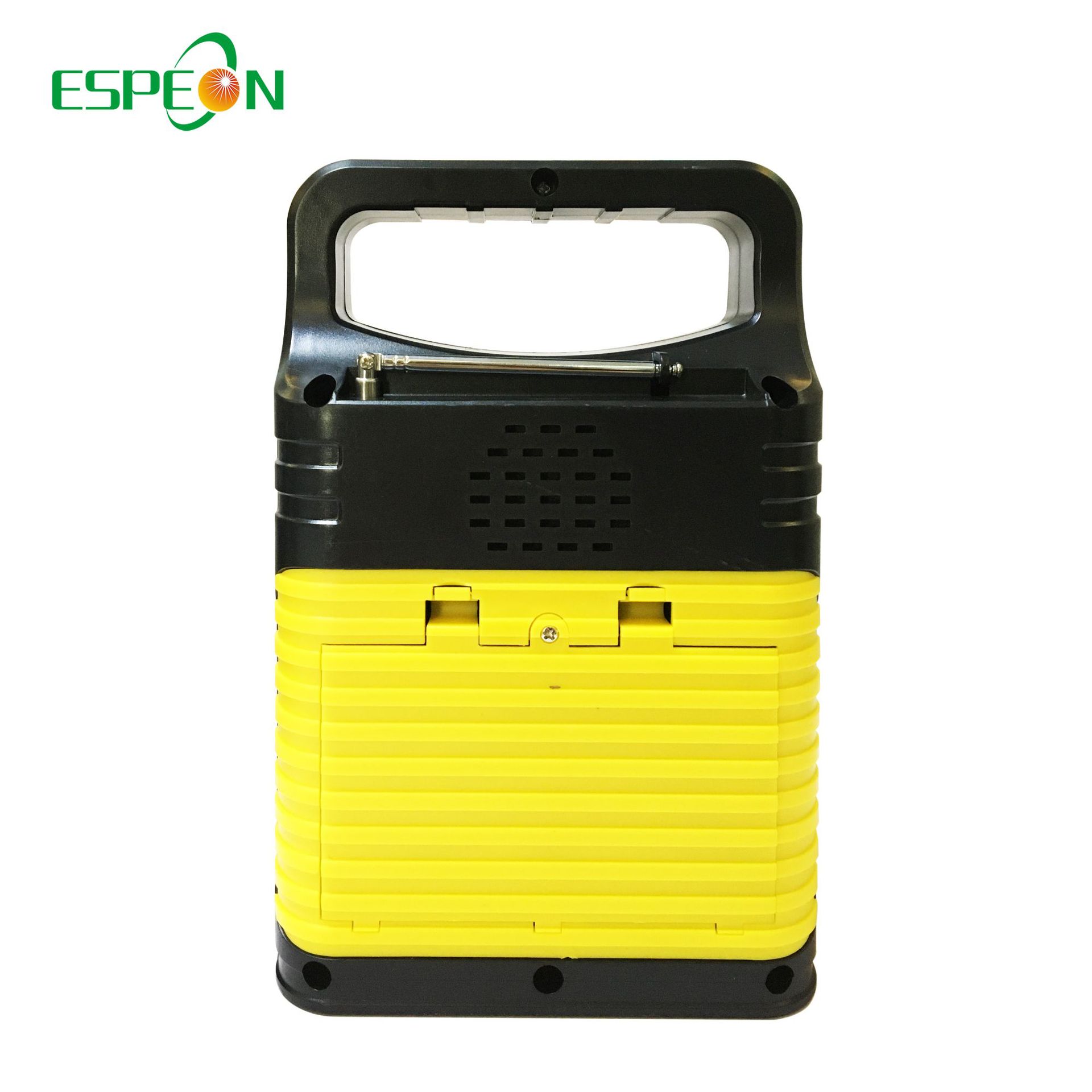 Portable Solar Generator Solar Lighting System Solar Radio Outdoor Powered Energy Storage