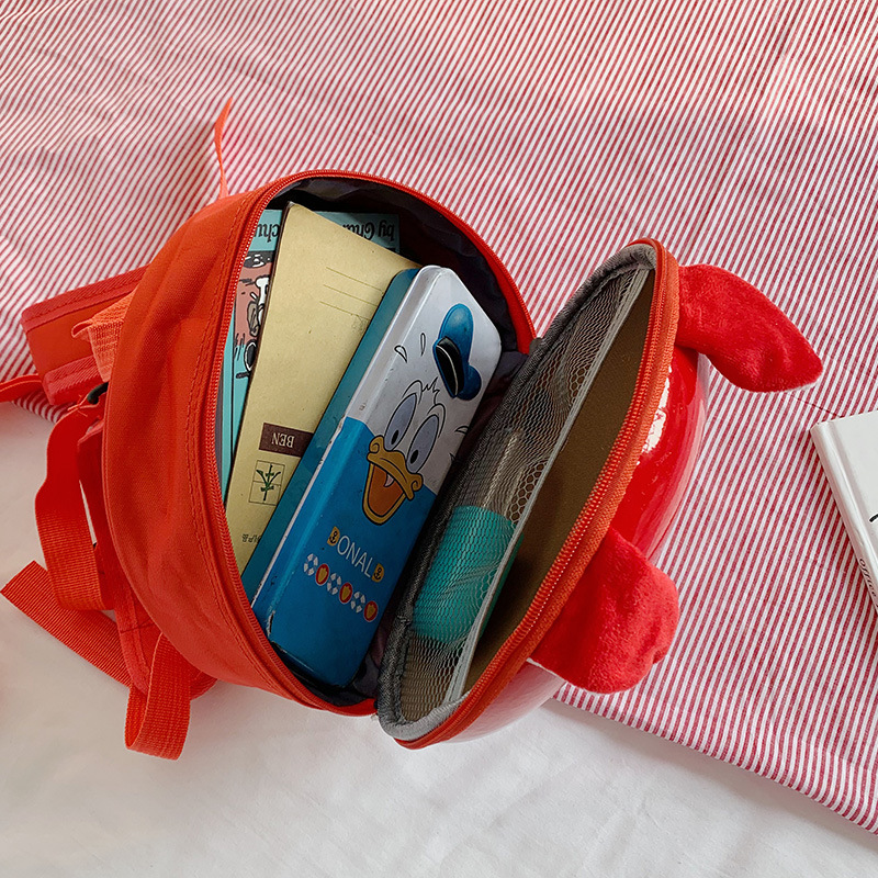 Wholesale Kindergarten Anti-lost Children's Schoolbag Summer Baby Small Backpack Boys and Girls Cartoon Eggshell Backpack 34