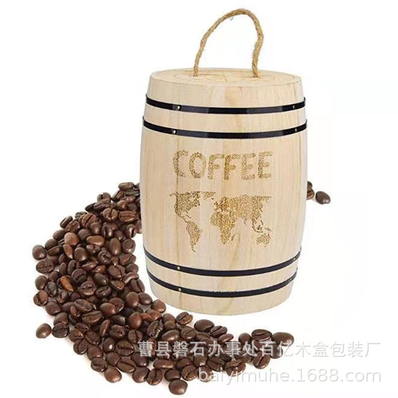 Маленькая деревянная бочка для кофе, деревянная бочка для чая, бочка для кофе, деревянный подставка для ручек, украшения в наличии