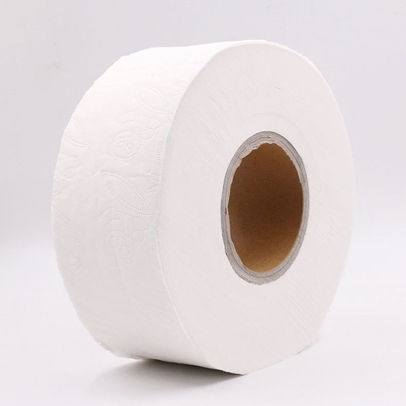 Treasure Large Roll Toilet Paper Hotel Special Four-Layer Bamboo Pulp Roll Paper 12 Rolls Toilet Large Roll Toilet Paper Wholesale