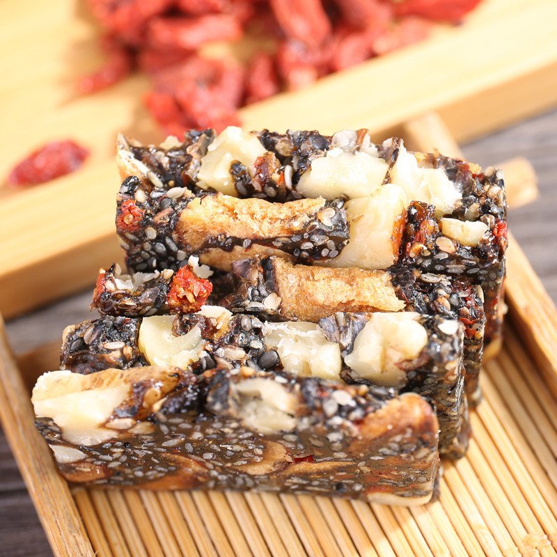 Donga origin donkey-hide gelatin cake wholesale volume selling donkey-hide handmade boiled donkey-hide gelatin red dates medlar donkey-hide gelatin cake