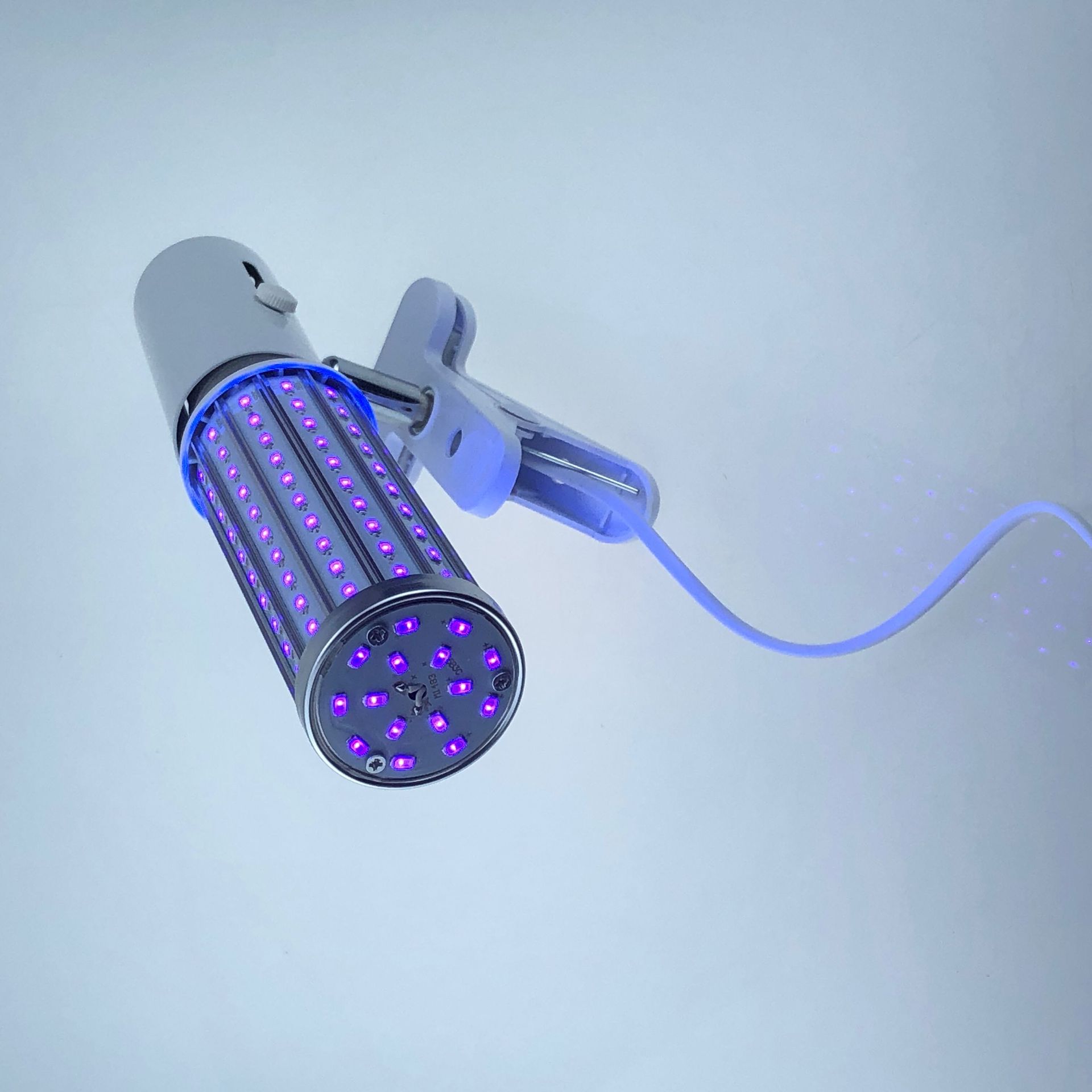 Led Ultraviolet Disinfection Lamp Household E27 Screw Uv-A Germicidal Lamp Mite Removal Sterilization Purple Light Bedroom Office