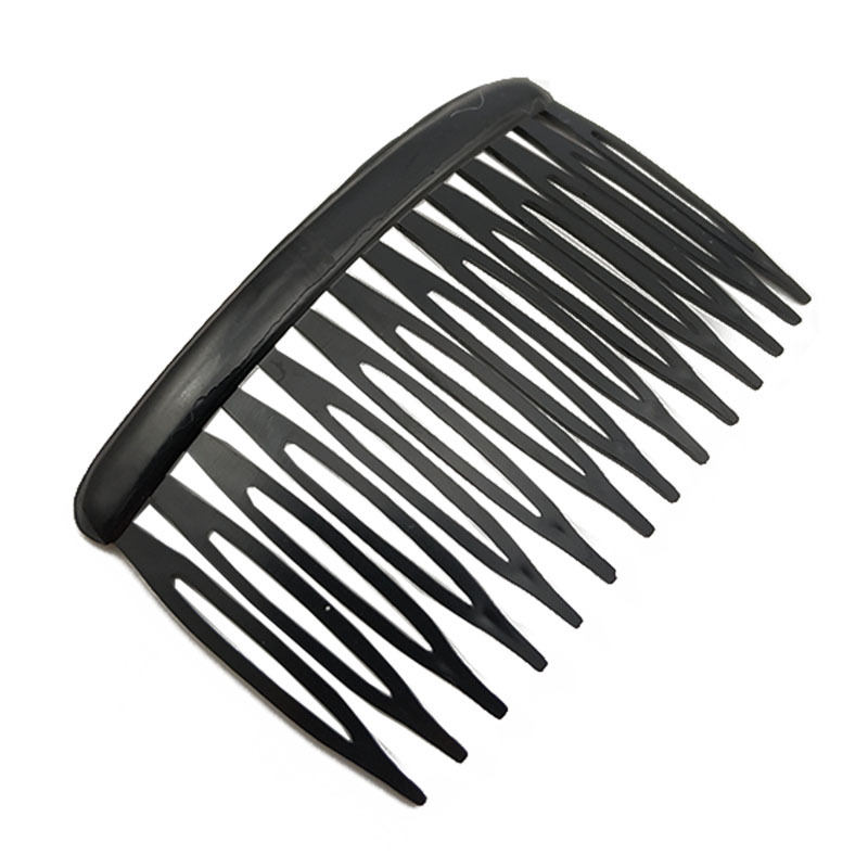 14-Tooth Plastic Hair Comb Manufacturer Wholesale 7*4.5cm Classic Veil Hat Accessories Export Environmentally Friendly Comb