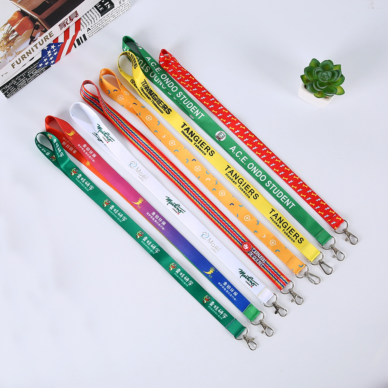Полиэстеровый шнурок с термотрансферным логотипом, бейдж, шнурок для сотрудников, шнурок для выставочных мероприятий, веревка для документов