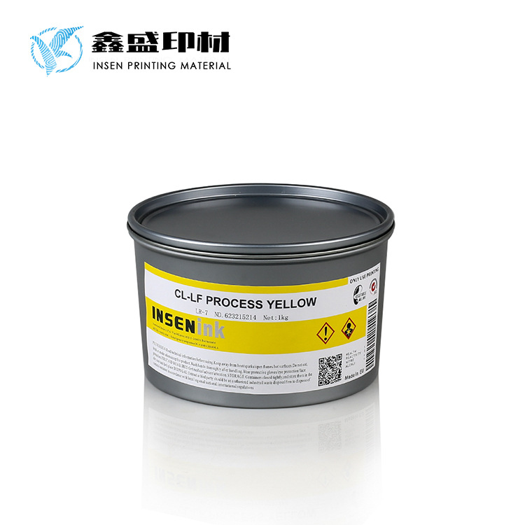 German Insen Light-Resistant Offset Printing Ink Transparent Pvc Waterproof and Light-Resistant Ink Self-Adhesive Label Machine Ink