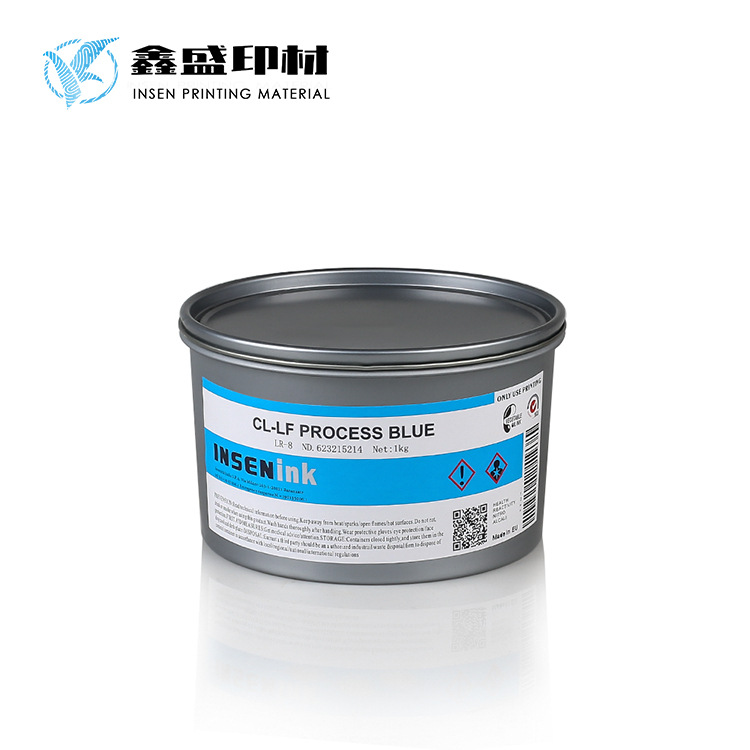German Insen Light-Resistant Offset Printing Ink Transparent Pvc Waterproof and Light-Resistant Ink Self-Adhesive Label Machine Ink