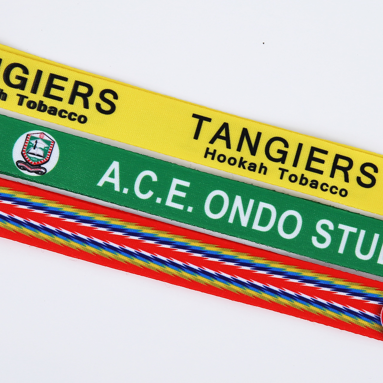 Polyester thermal transfer LOGO lanyard badge lanyard employee brand lanyard exhibition activity document card rope