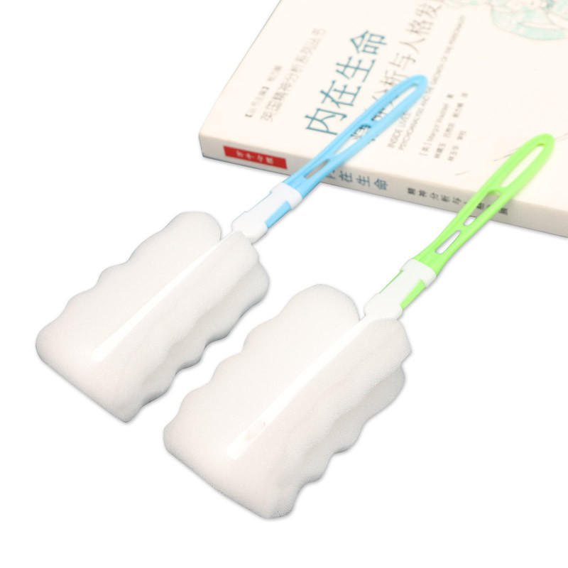 Factory direct supply thermos cup brush removable bottle brush long handle sponge cleaning brush spot wholesale