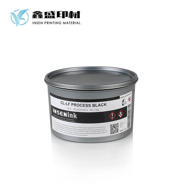 German Insen Light-Resistant Offset Printing Ink Transparent Pvc Waterproof and Light-Resistant Ink Self-Adhesive Label Machine Ink