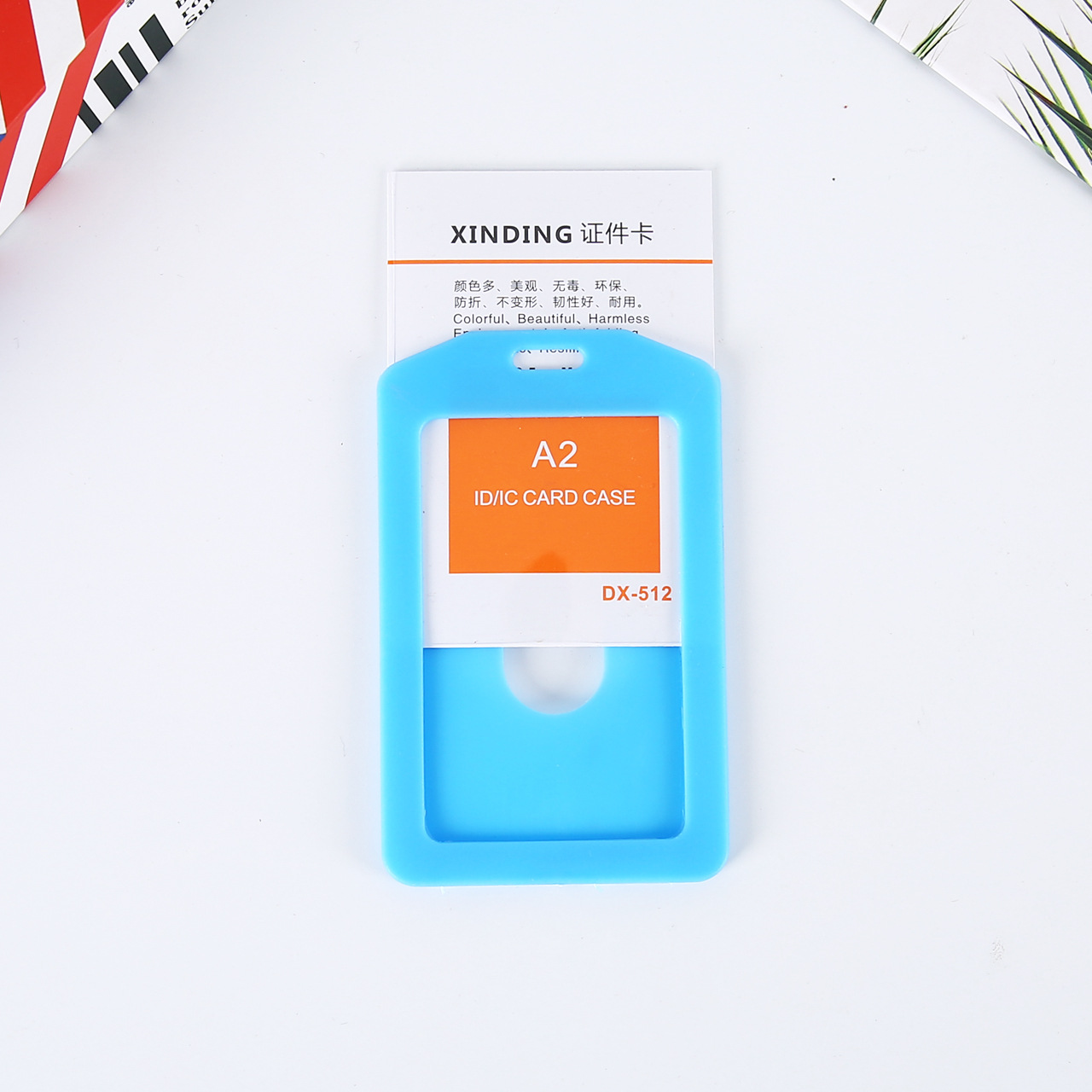 Plastic Work Badge Id Card Id Card Holder Bus Card Protective Cover Wholesale