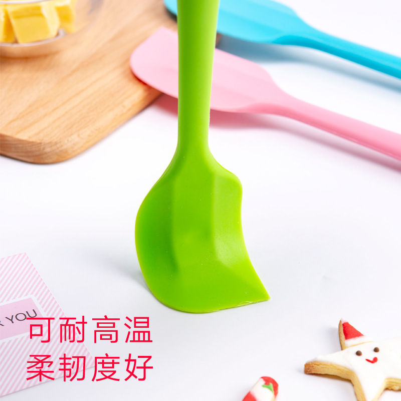 Silicone Transparent Scraper Cream Scraper Baking Scraper Small and Large Baking Tools Cake Scraper Baking Utensils