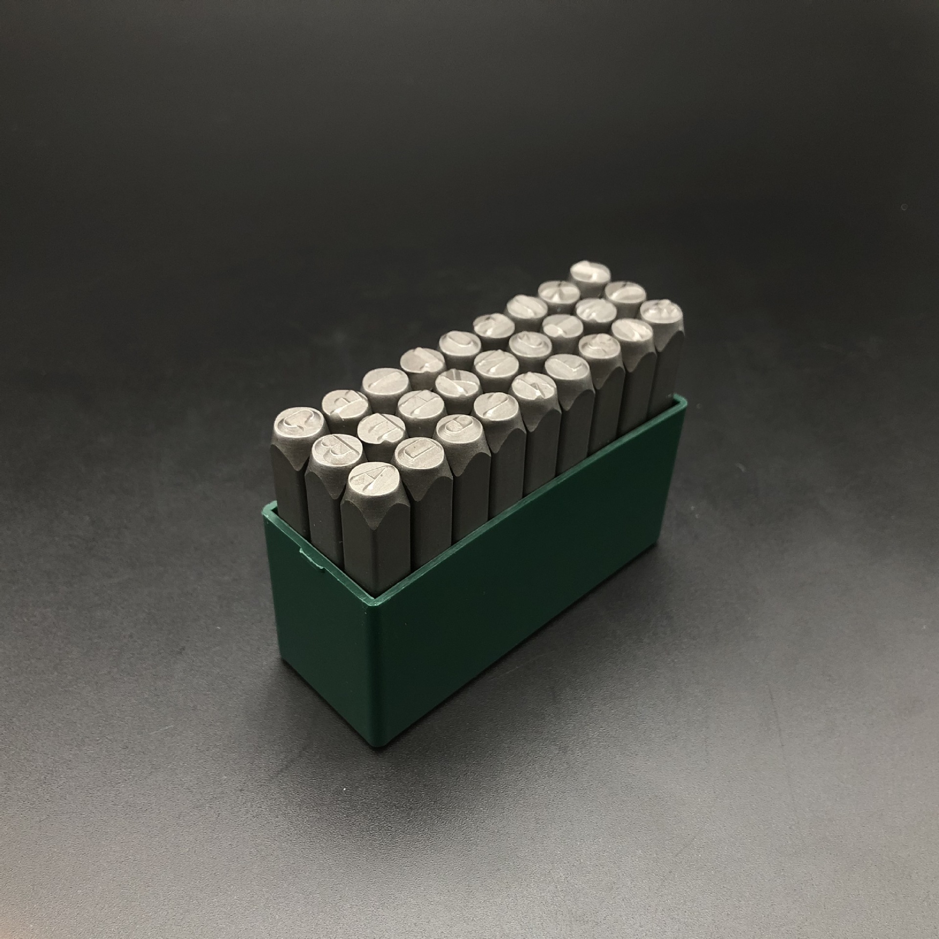 Steel Letters English Printing A- Z Capital Letters Engraving Steel Charts Manual Tools Metal Plastic Engraving Letters