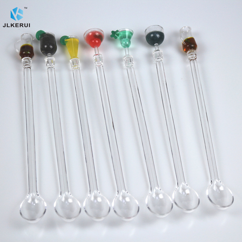 Acrylic Creative Mixing Stick Wine Glass Stirring Spoon Coffee Mixing Stick Plastic Mixing Stick Spoon Wine Glass Spoon