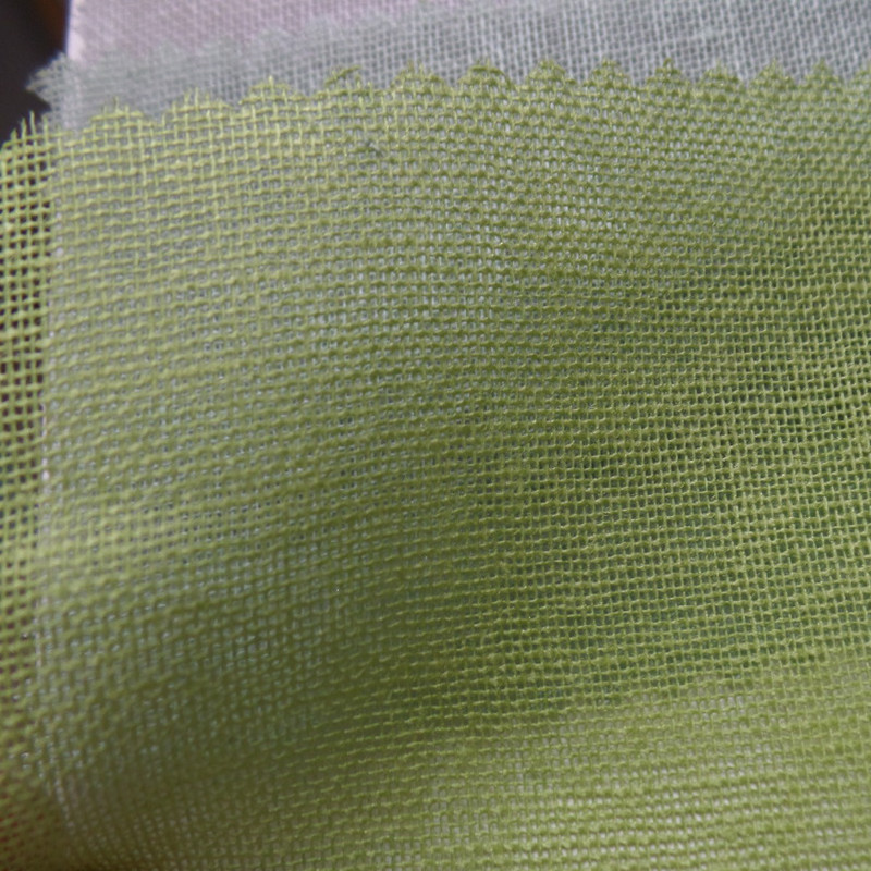 Spot Factory Direct Sales Pure Ramie Mesh Pure Linen Mesh Summer Women's Clothing Home Textile Decorative Fabric