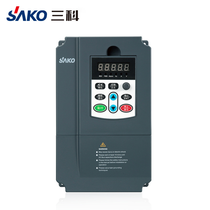 Sanke 0.75/1.5/2.2/4/5.5/7.5Kw Single-Phase 220V to Three-Phase 380V Fan Motor Frequency Converter