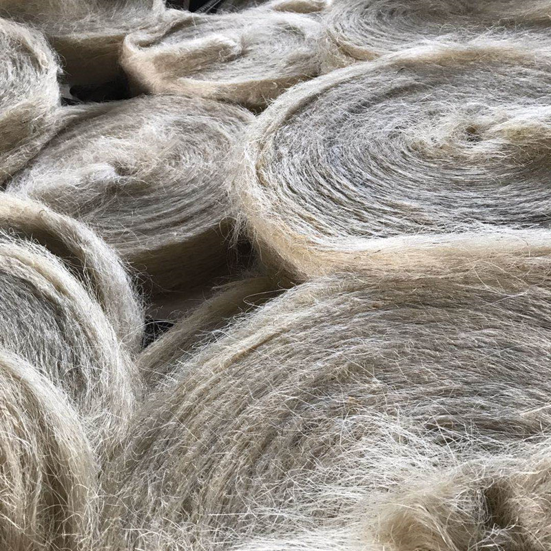 Sisal fiber manufacturers supply fiber linen roll pipe expansion joint with brown wool linen plugging asphalt linen