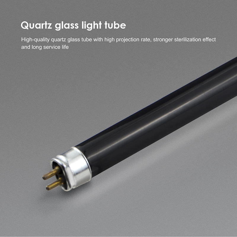 Black Ultraviolet T5 Lamp 6W 8W Household Inspection Fluorescent Agent Blb Mosquito Trap Lamp Banknote Inspection Lamp Black Light Lamp