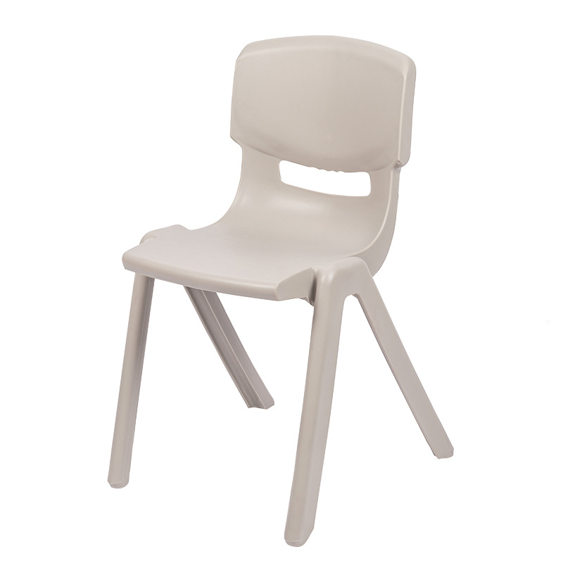Spot Wholesale Thickened Plastic Back Chair Large Adult Seat Training Tutoring Class Student Children Writing Stool