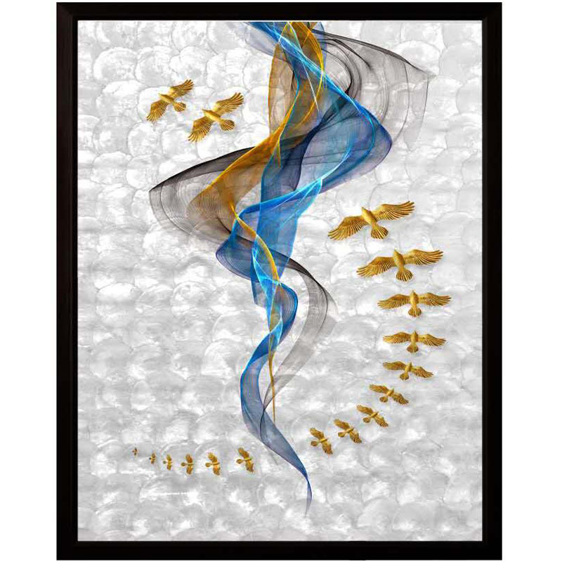 New Artistic Tempered Glass Original Colorfuled Stained Glass Deep Plus Colorfulful Shell Painting Embossed Glass Factory