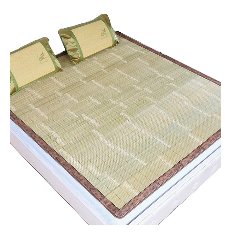 Scraping Green large board double-sided straight bamboo mat 1.5 Anji origin wholesale mat 1.5 meters stall mat a generation of hair