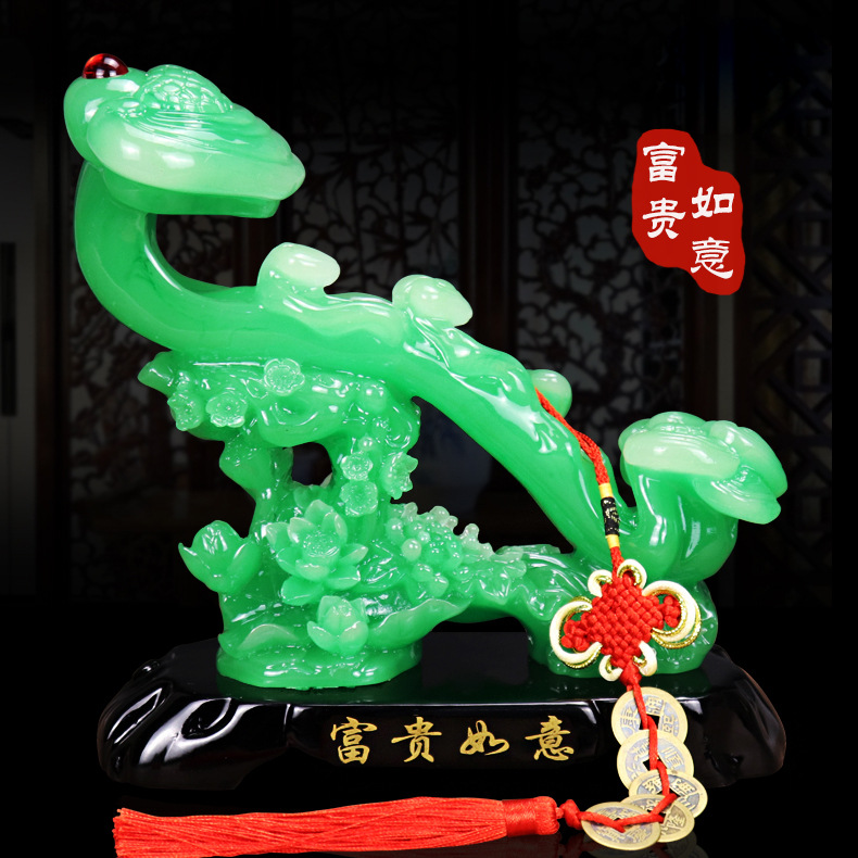 Декор Фугуй Руйи, китайский дом, гостиная, винный шкаф, вход, офис, украшение, подарок на открытие, смоляные изделия
