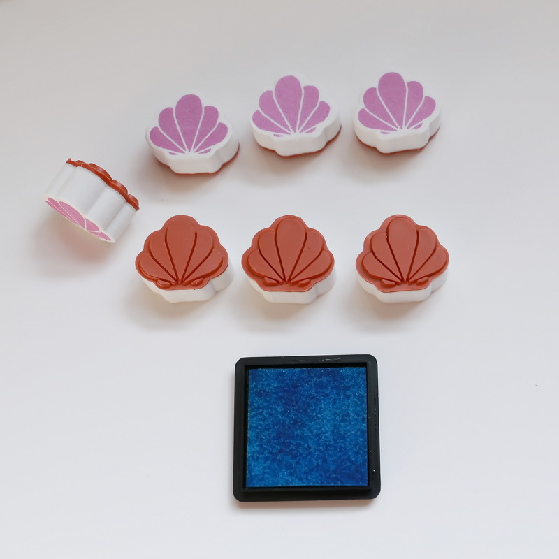 Fine Pattern Environmental Protection Rubber EVA Seal Creative Graffiti DIY Children Cartoon Seal Sponge Seal