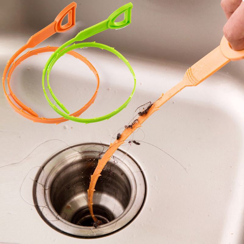 Spot household kitchen toilet pipe sink hair hair cleaner cleaning hook sewer dredge wholesale