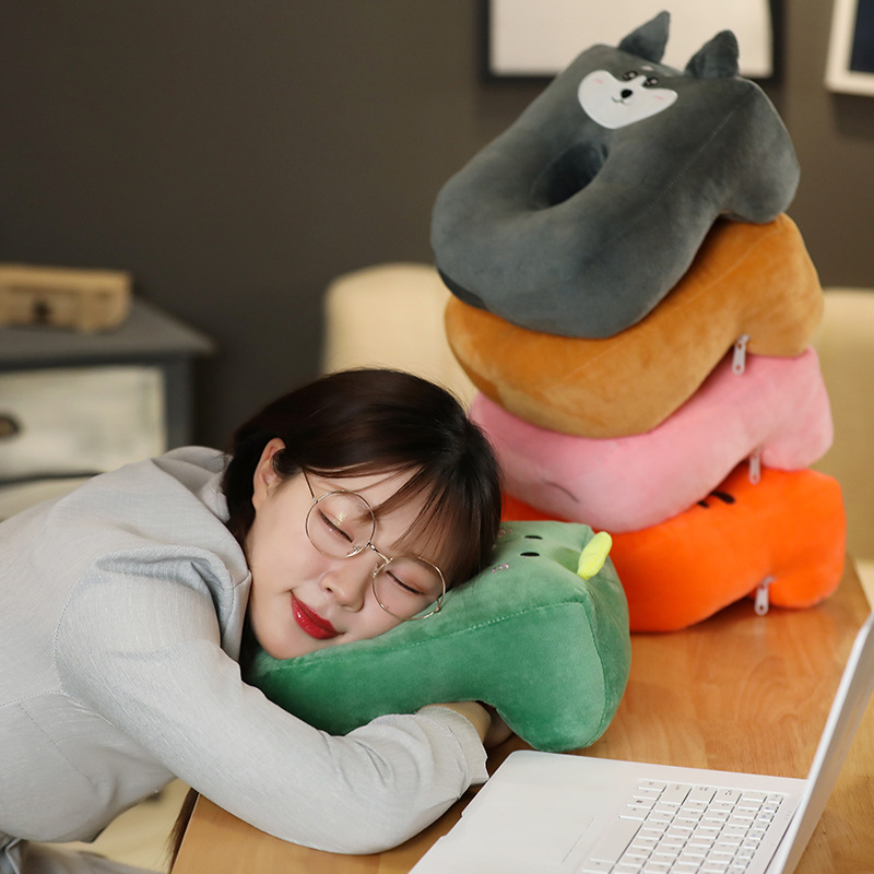 Nap Pillow Office Nap Artifact for Primary School Students Lunch Break Lay-down Pillow Table Children Lay-down Pillow Girls Sleeping Pillow