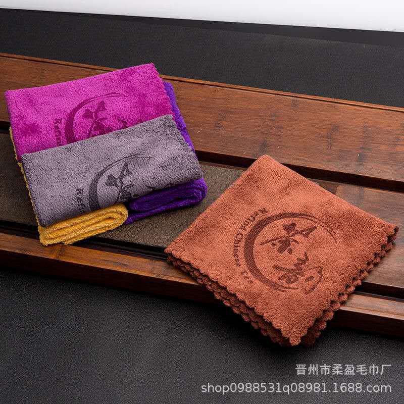 Чайные полотенца, впитывающие и утолщенные, с возможностью нанесения логотипа, индивидуальная упаковка