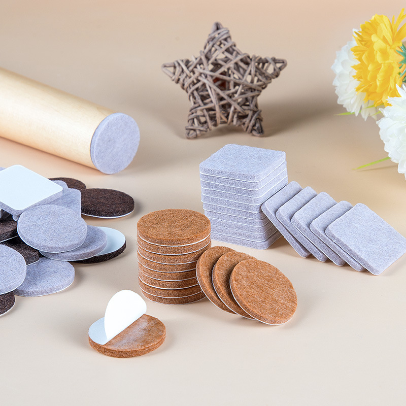 Войлочные подушки для ножек столов и стульев, бесшумные, износостойкие