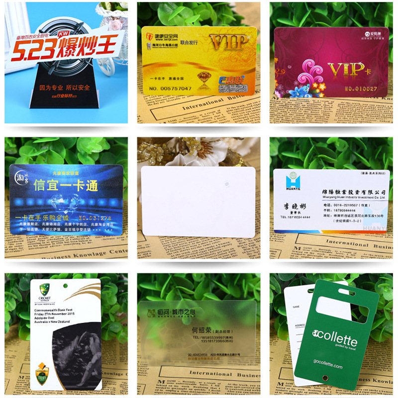Pvc Card Membership Card Production Gift Card Hairy Crab Scratch Card Magnetic Stripe Card Vip Card Chip Card