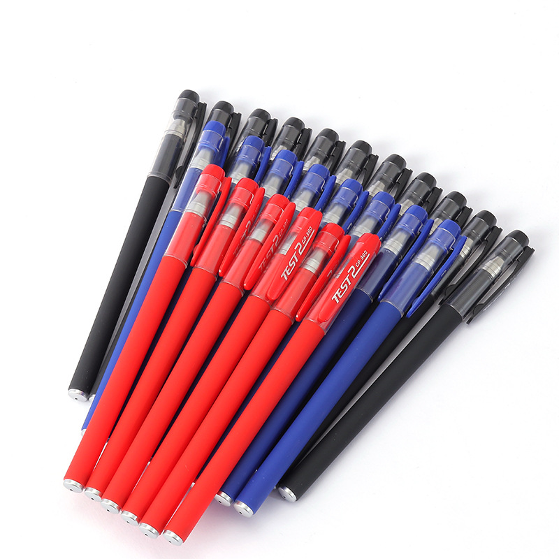 Factory Direct sales gel pen wholesale black carbon water pen 0.5mm office signature pen special quick-drying for exam