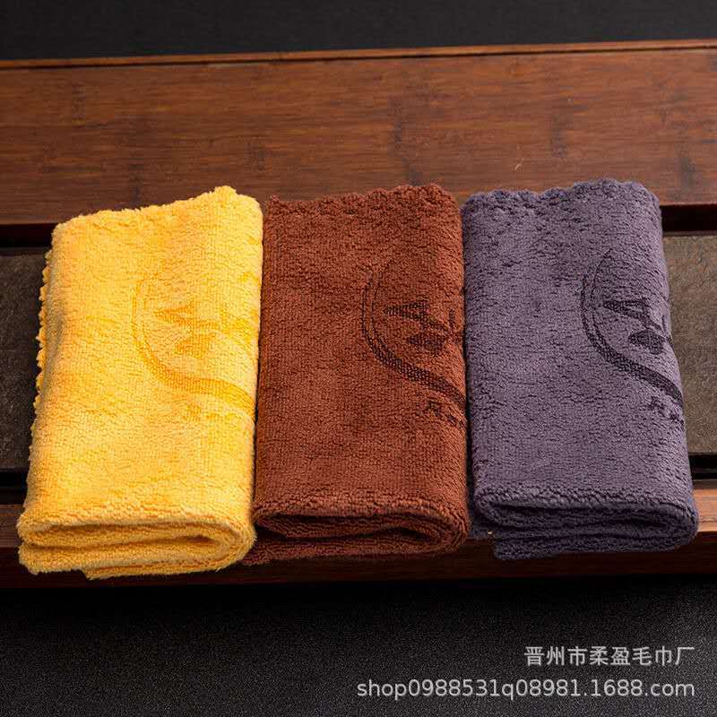 Tea Towel, Absorbent and Thickened, Tea Table Cleaning Cloth, Customizable Logo, Teapot Care Towel, Comes with Individual Packaging, Absorbent and Quick-Drying Tea Set