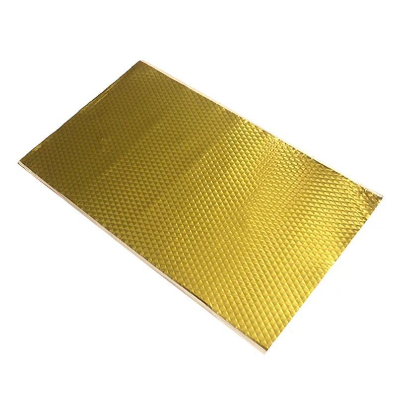 Environmentally Friendly Odorless Sound Insulation Felt Self-Adhesive Wall Ceiling Bedroom Sound Insulation Board Household Butyl Rubber Damping Felt Aluminum Foil Adhesive