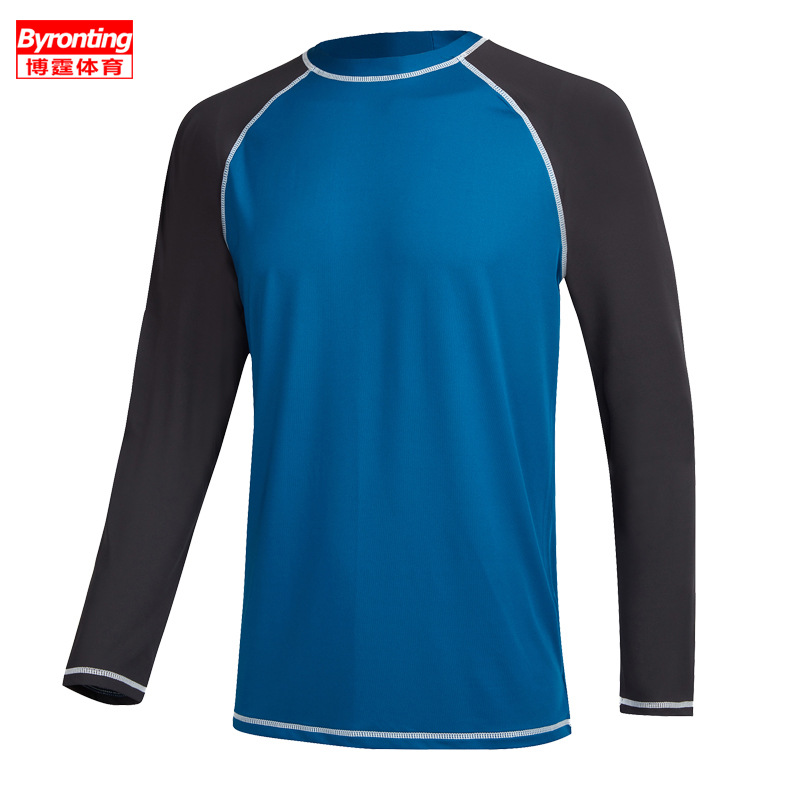 Мужской защитный костюм от солнца, длинный рукав, большой размер, для пляжа, на Амазон