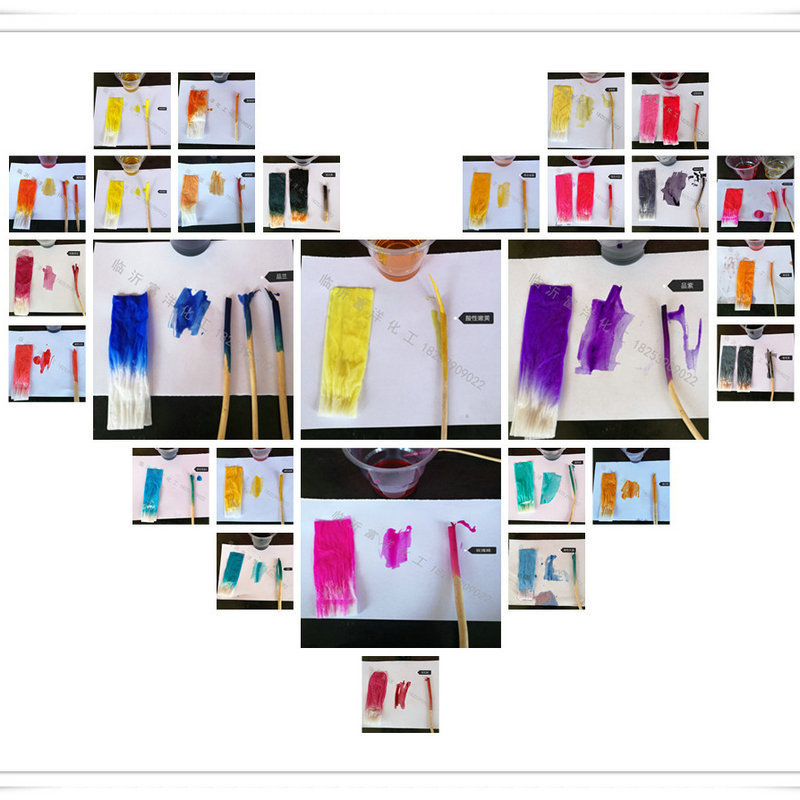 Direct dye sun-resistant black G red brown coffee and other used for old clothes renovation Willow woven Buddha incense bamboo products