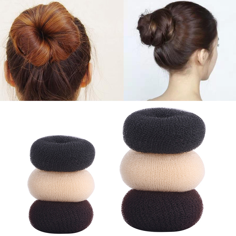 Factory Direct Sales New Korean Version Hot Selling Donut Hair Twister Quick Ball Head Bud Head Braiding Hairdressing Tool