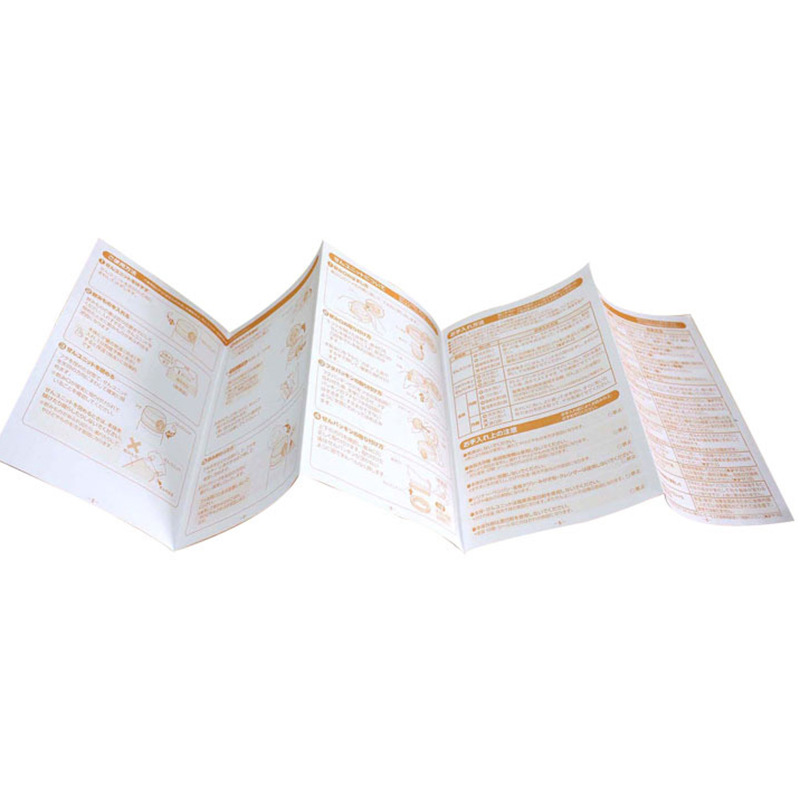 Product Description Book Printing, Colorful Page Single Page Folding Brochure Printing, Black and White Colorful Album Brochure Printing