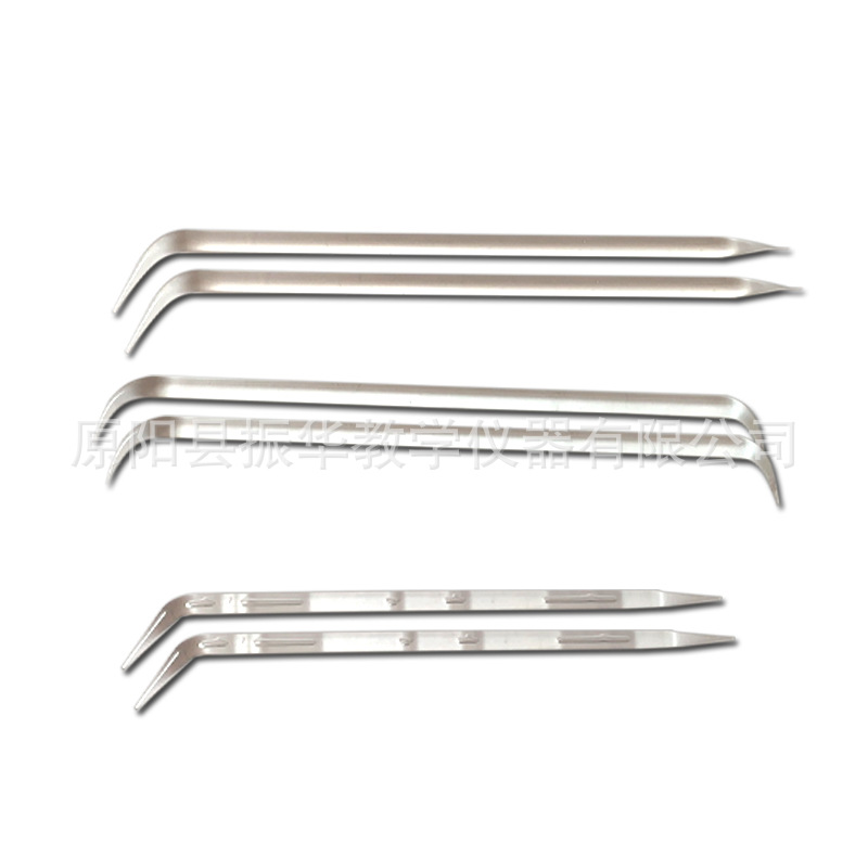 Glass minute needle organic glass minute needle two-head curved glass minute needle minute needle nerve minute needle biological glass minute needle