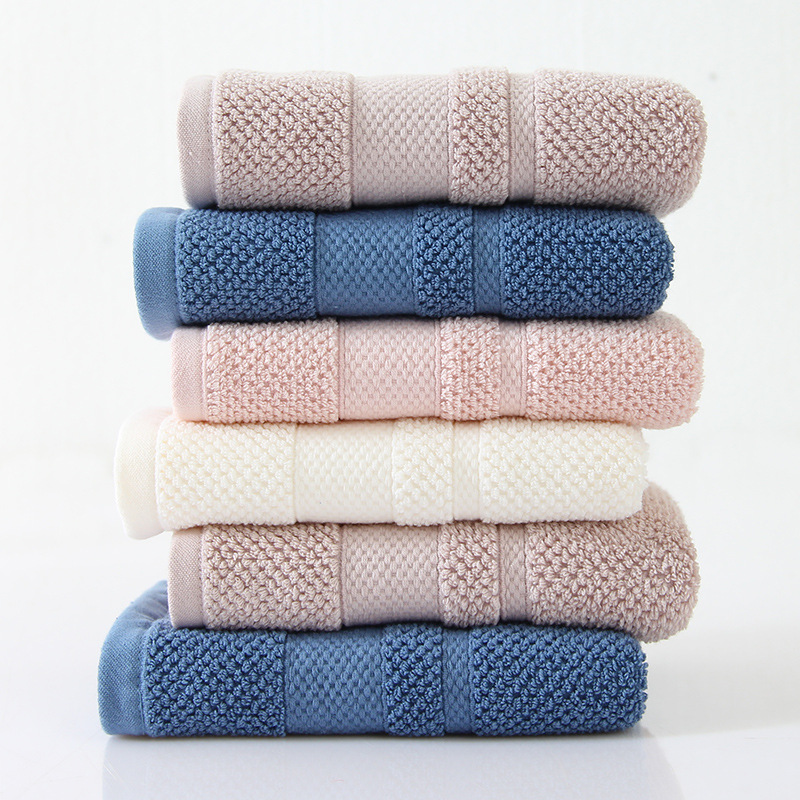 Factory Wholesale Antibacterial Towel Pure Cotton Household Adult Face Wash Cotton Absorbent Water Towel Soft Absorbent Thickened Special Price
