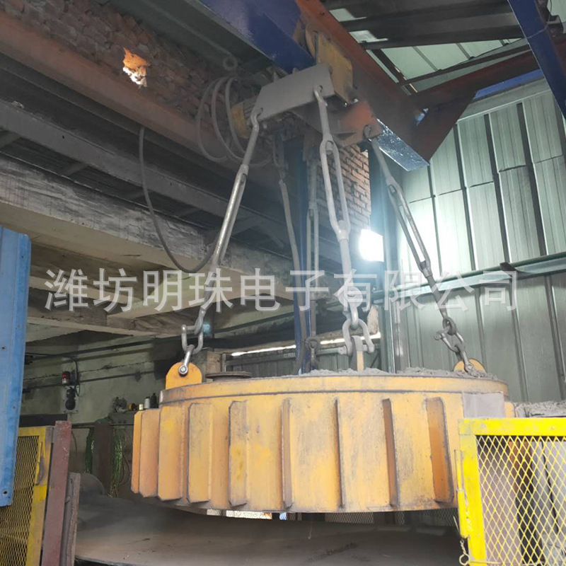 Dry type electromagnetic iron remover rcdb disc type electromagnetic iron remover mine material purification hanging type iron remover