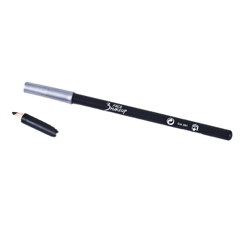 Chinese make-up 3 FACE MAKEUP waterproof sweat-proof long-lasting non-faint eyeliner hard core eyebrow pencil wholesale