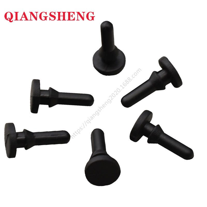 Silicone Plug T-Shaped Rubber Plug Screw Hole Rubber Plug Dust-Proof Rubber Plug Buckle Rubber Plug Cylindrical Rubber Plug Waterproof Plug
